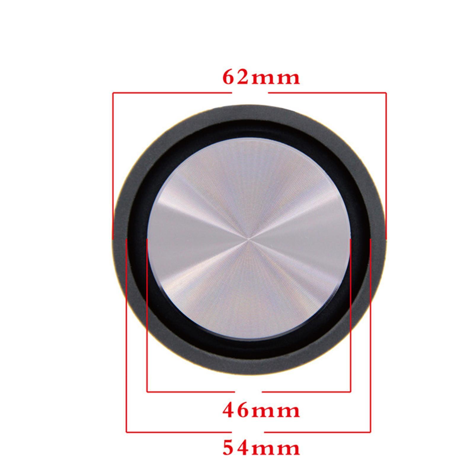 Bass Speaker Passive Radiator Rubber Small Power Consumption Fine Craftsmanship Good Quality Round Repair Part Vibration Platen for Speaker