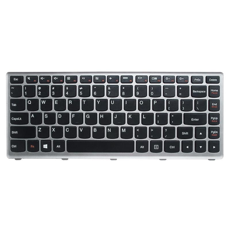 Bàn phím LED nền cho Lenovo Silver Box Z400 Z400A P400 Z410 Z400T Z400P