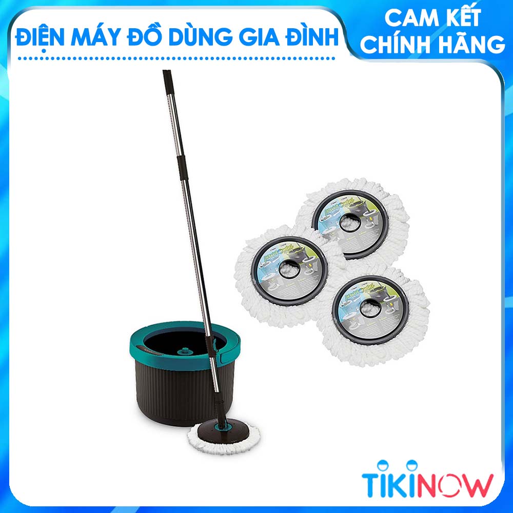 Bộ Cây Lau Nhà Lock&Lock BLU-GRY-VN-MOP HPP345S2