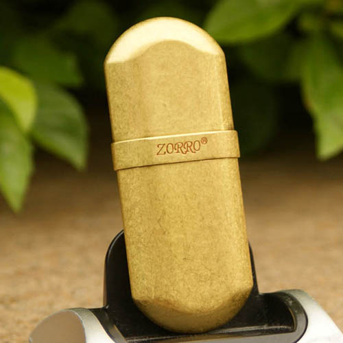 Vỏ Hột Quẹt Bật Lửa Xăng Đá Zorro Kuboy ZK516 Thiết Kế Nhỏ Gọn Đẹp Độc Lạ - Dùng Xăng Bấc Đá Cao Cấp