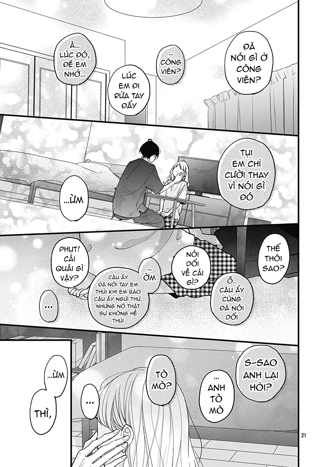 chuyện tình của ba người bạn thanh mai trúc mã chapter 16.2 8