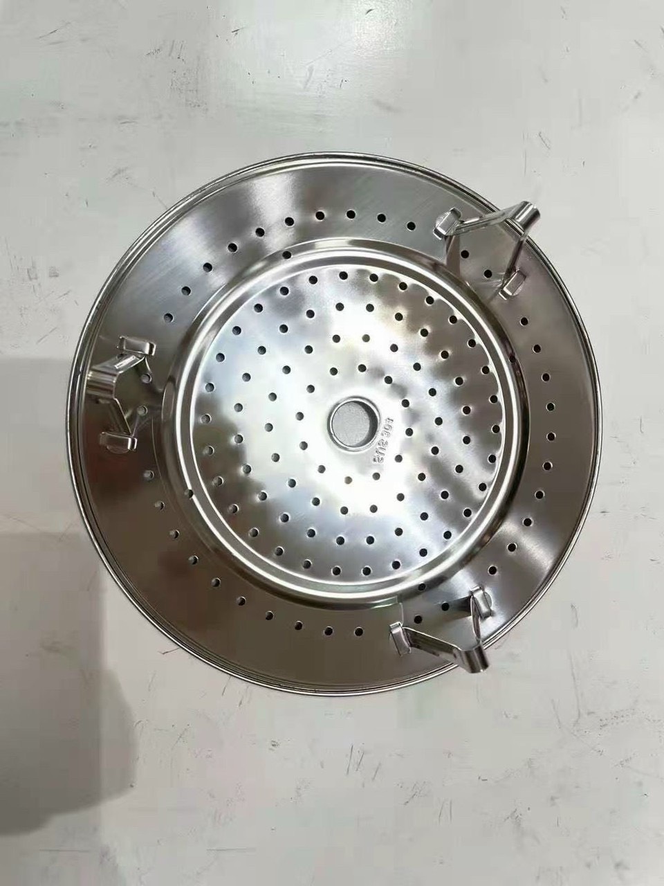 Vĩ hấp inox có chân chống