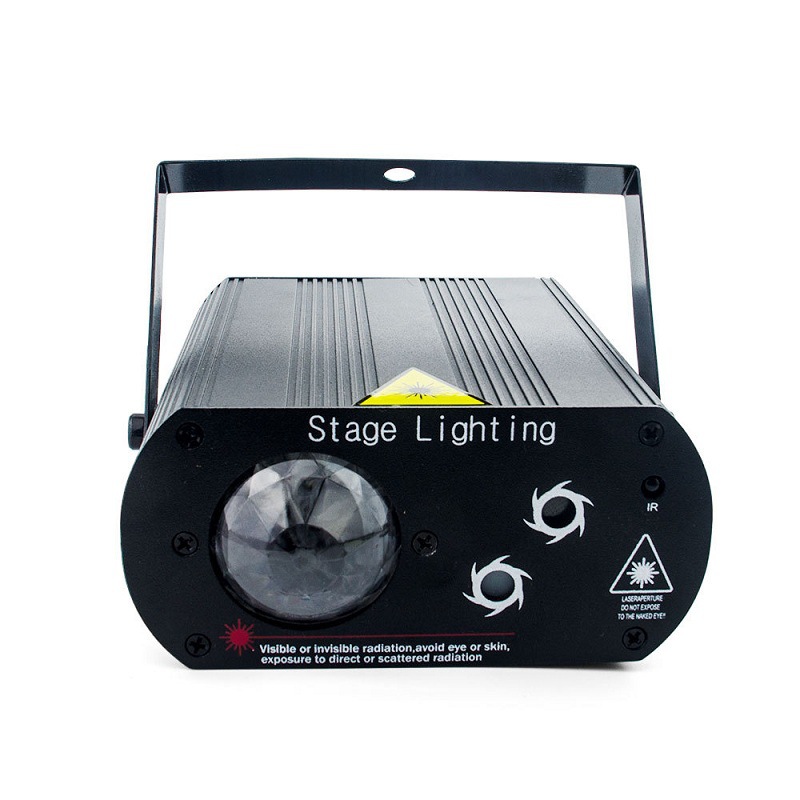 Đèn Laser 2in1 Hoa Kết Hợp Led Ảo Cảm biến theo nhạc |Có remote điều khiển từ xa| Thích hợp Cho Bay Phòng| Karaoke