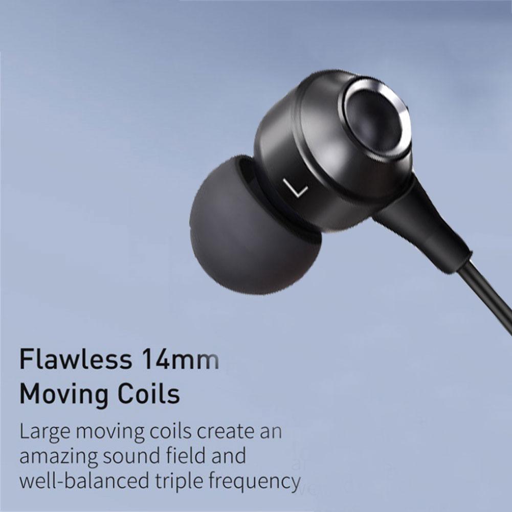 3.5mm Wired Earphones 6d Stereo Music Bass Headphones With Microphone In-ear Universal Mobile Computer Headset For Xiaomi Phones