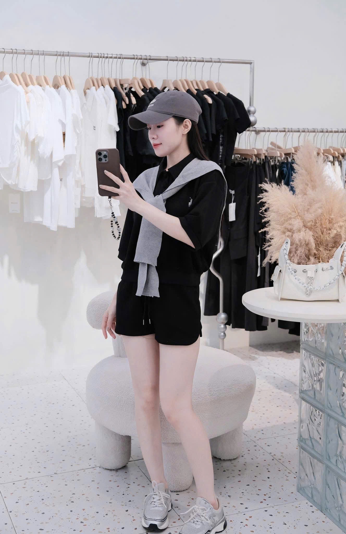 Set đồ thể thao nữ mặc nhà năng động, bộ short thun cá tính kèm áo khoác mỏng – 3 màu