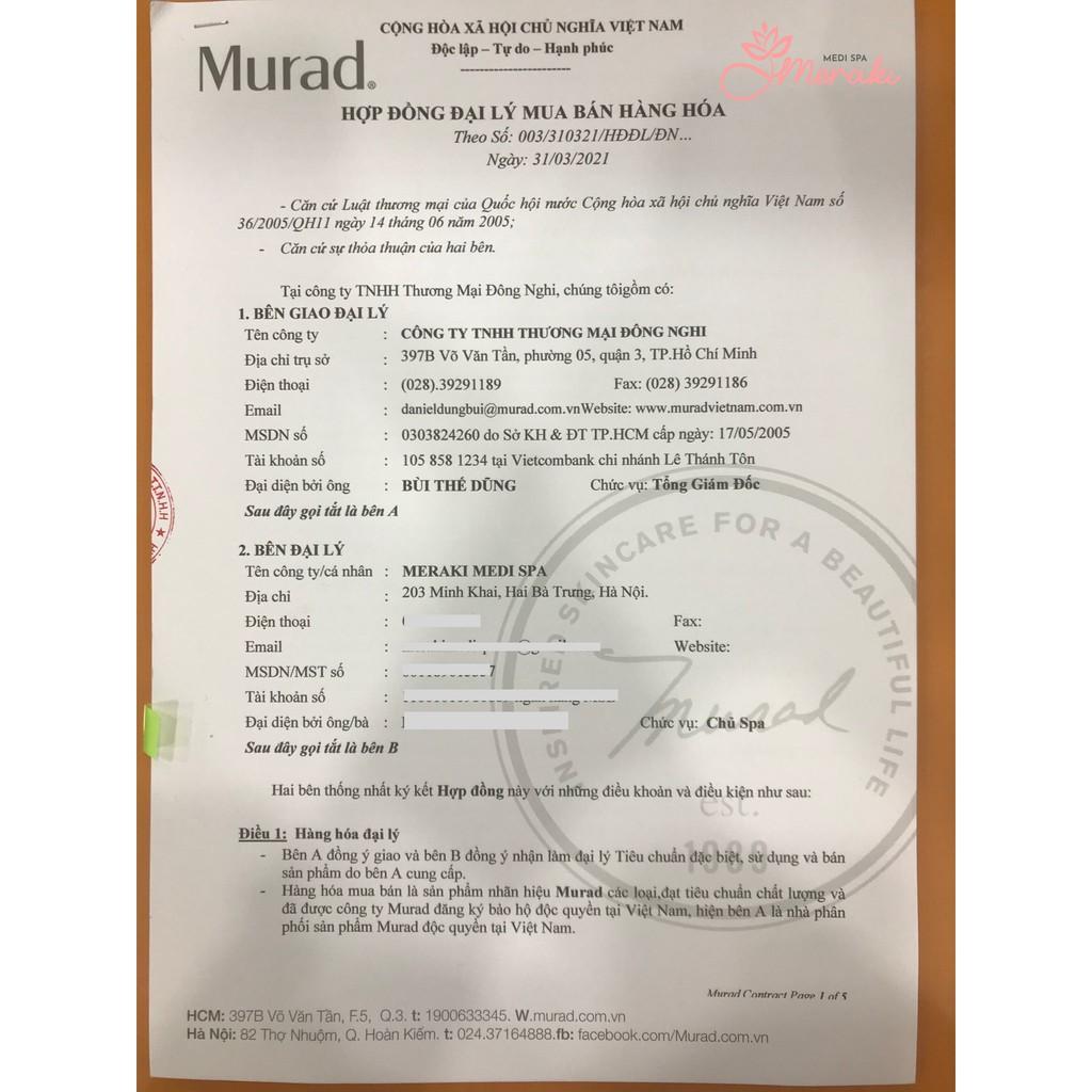 Sữa Rửa Mặt Loại Bỏ Tạp Chất & Cấp Ẩm Murad Environmental Shield Essential C Cleanser 200ml