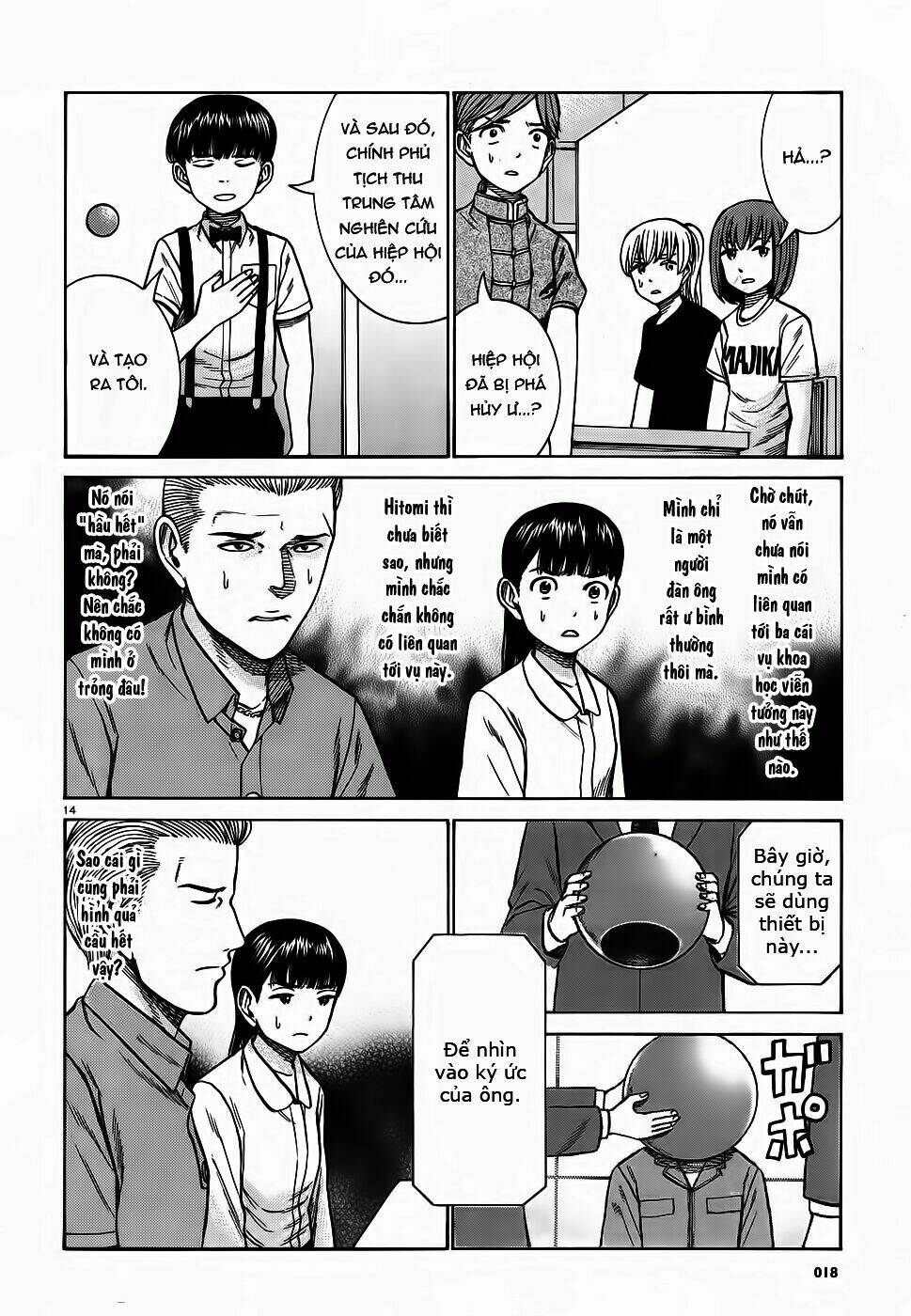 anh chàng yakuza và cô nàng siêu năng lực chapter 76 13