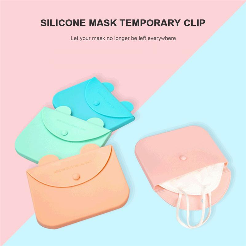 Hộp Đựng Khẩu Trang Bằng Silicon Tiện Dụng