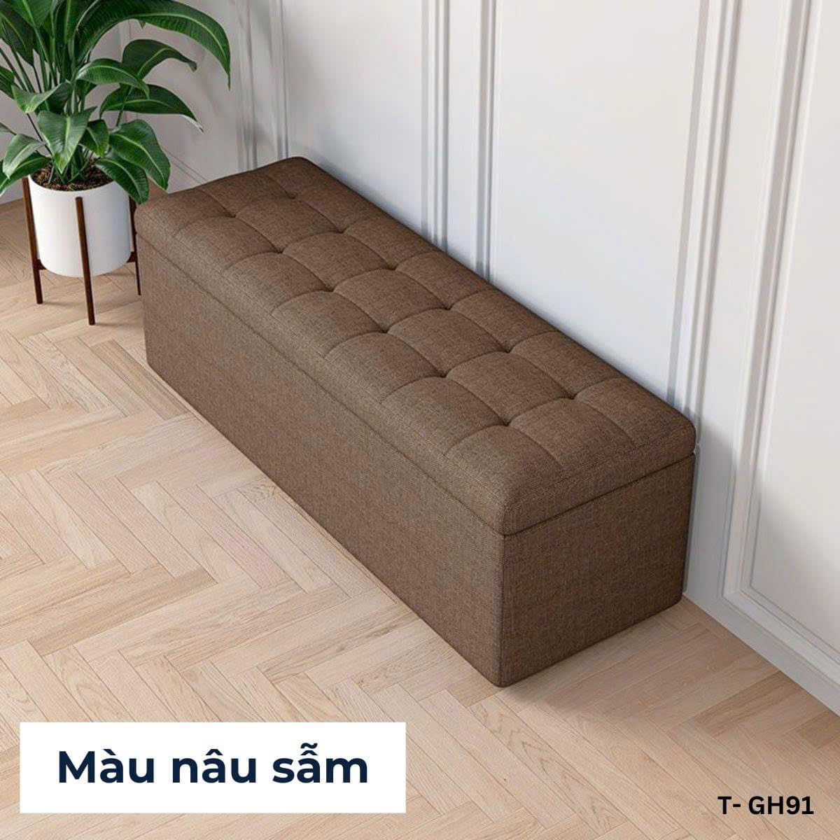Ghế lưu trữ đa năng Juno Sofa Kích Thước 1m4 x 40 x 40 cm