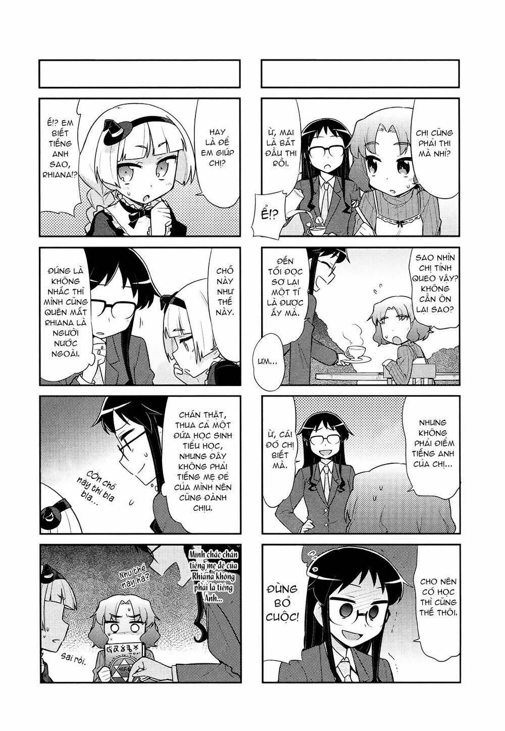 majyo to houki to kurobuchi megane chapter 20 4