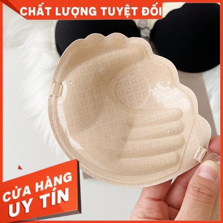 Áo Dán Nâng Ngực Tạo Khe Cài Trước Vỏ Sò Thông Hơi P45