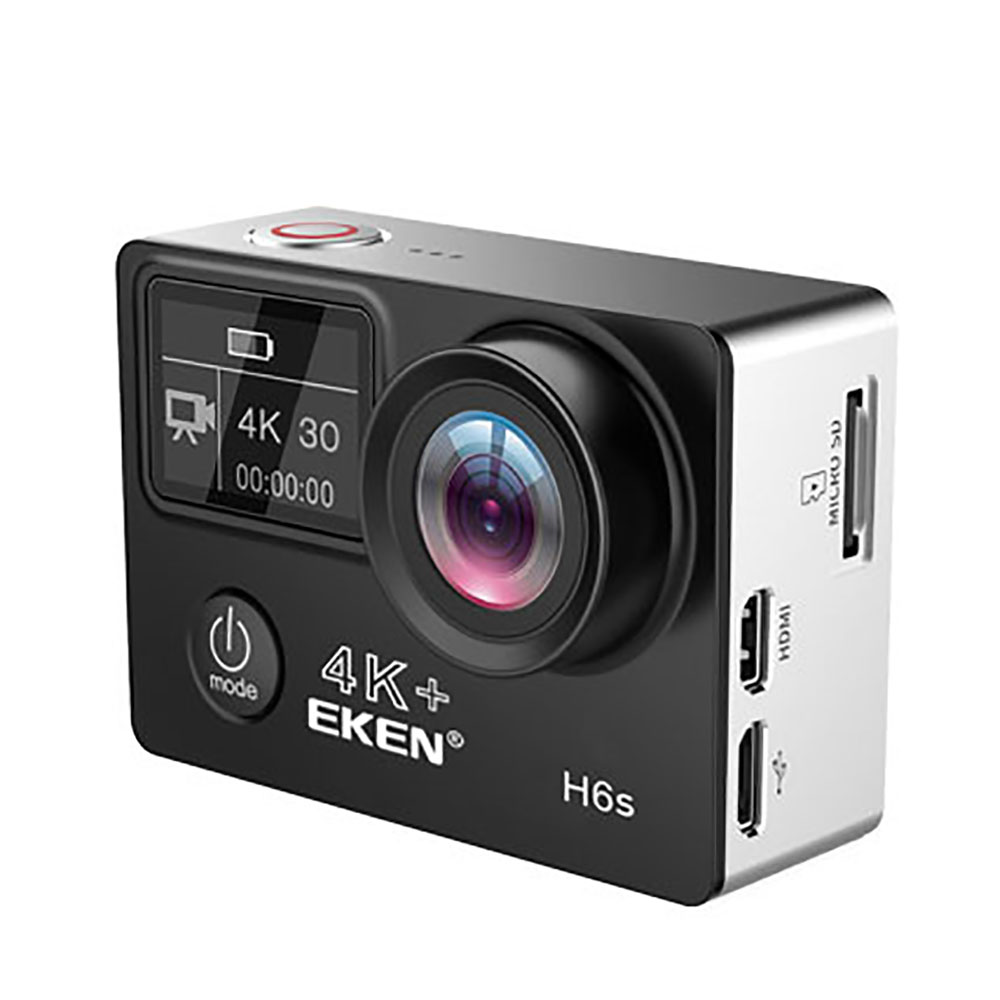 Camera Hành Trình Thể Thao Eken H6S 4K WIFI Tặng Bộ Phụ Kiện Cho Camera - Hàng Chính Hãng