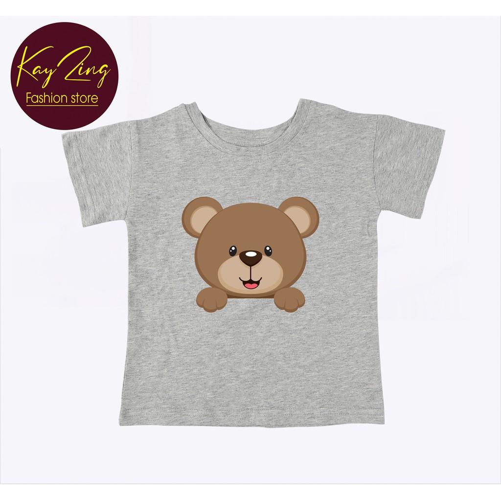 Áo Phông - Áo thun Bé Trai KAYZING Cotton 100% 4Chiều Thoáng Mát 1T-8T: Mã 002