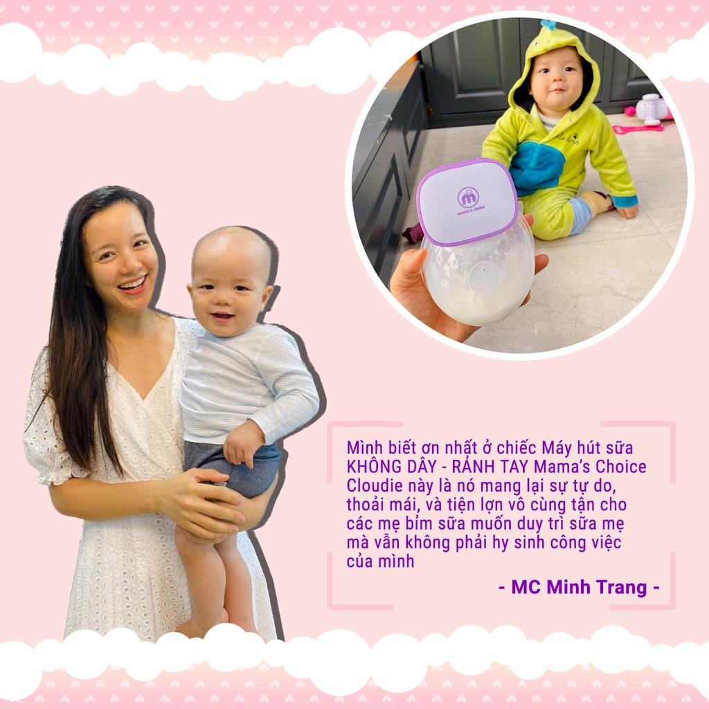 Phễu Hút Sữa Silicone Dùng Cho Máy Hút Sữa Rảnh Tay Mama’s Choice, Chất Liệu Silicone Cao Cấp và Mềm Mại