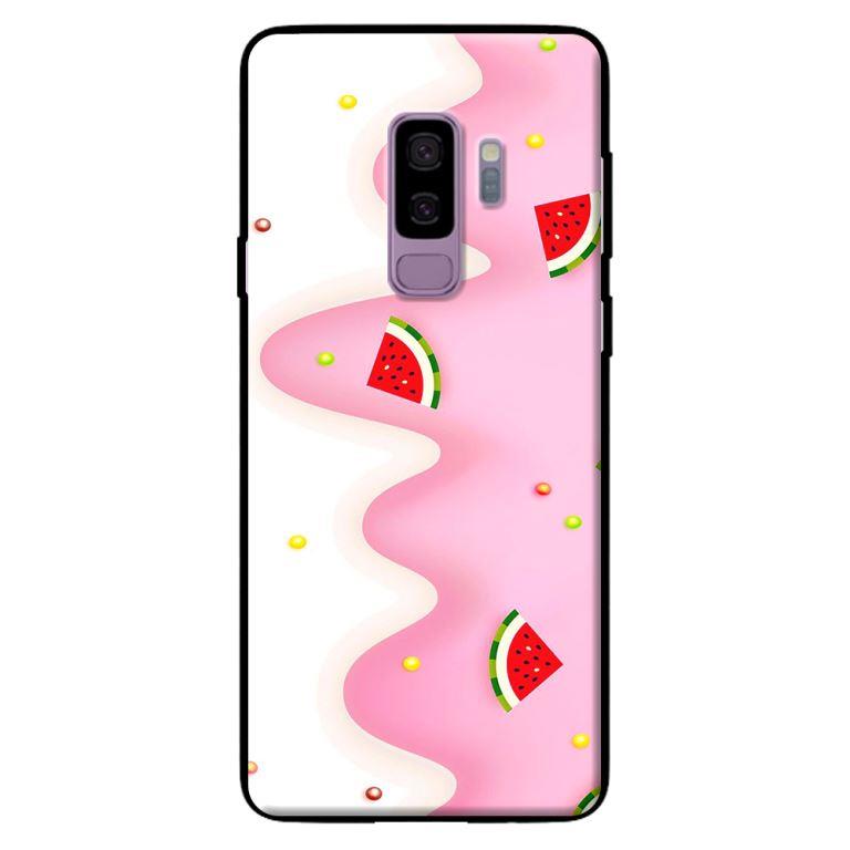 Ốp in cho Samsung Galaxy S9 Plus Họa Tiết Dưa Hấu Hồng - Hàng chính hãng