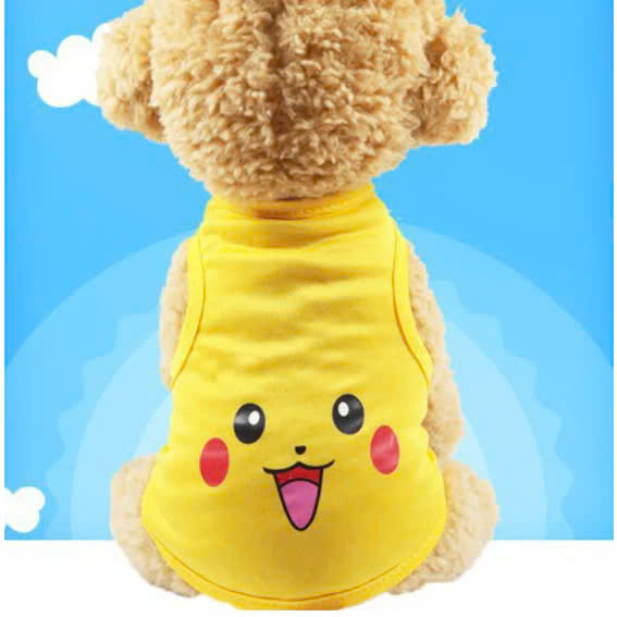 Áo ba lô loại vải mỏng thoáng mát cho thú cưng Size S (2-3,5kg) ( Một cái ,màu và mẫu giao ngẫu nhiên )