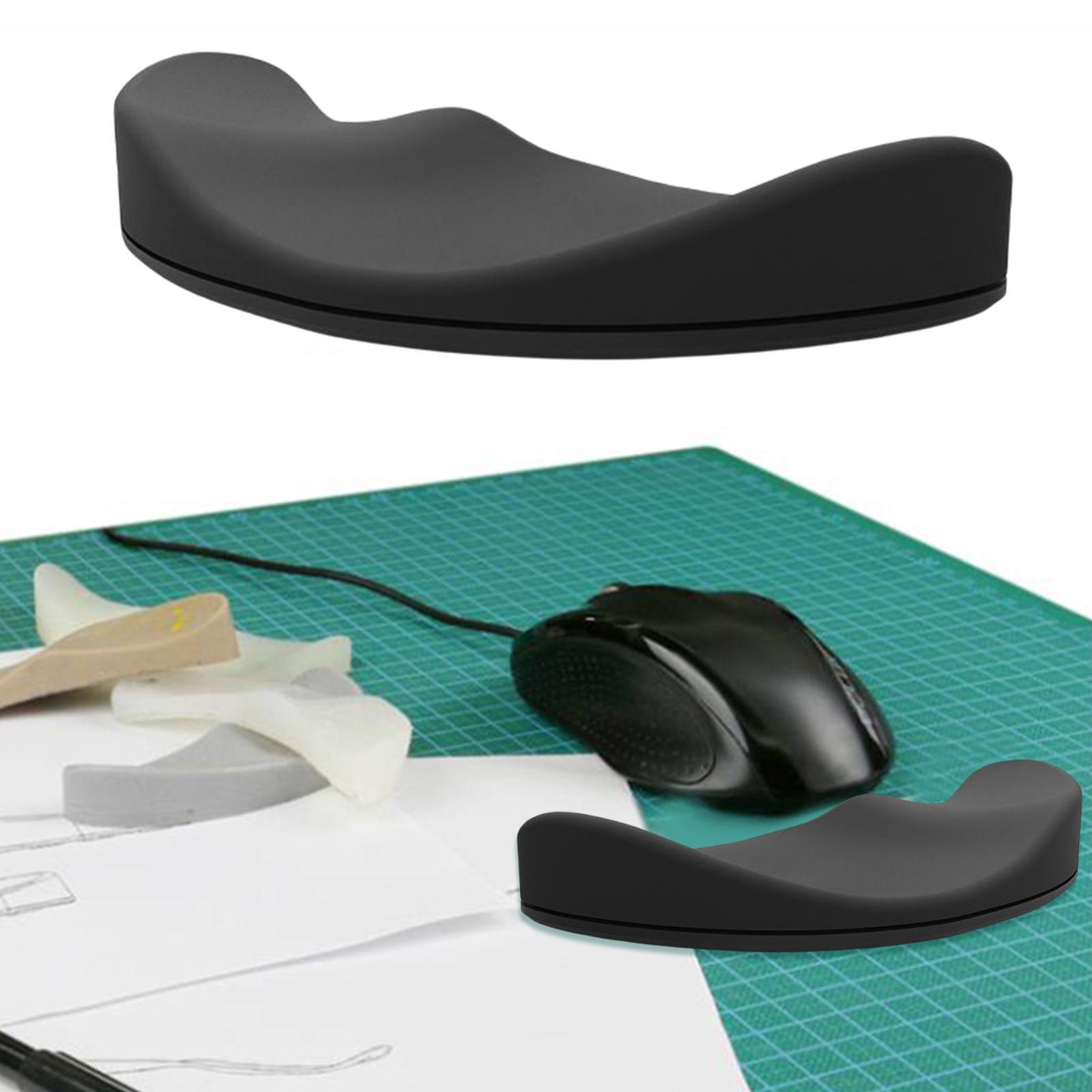 Mouse Wrist Rest Ergonomic Support Silicon Gel Mousepad for Laptop Gaming