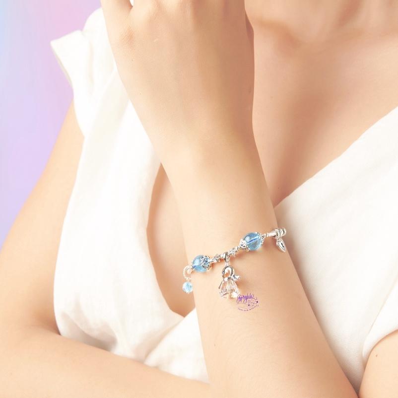 Vòng tay Thiên Thần đá Topaz Phối Charm SP004153 Gypsy.lala