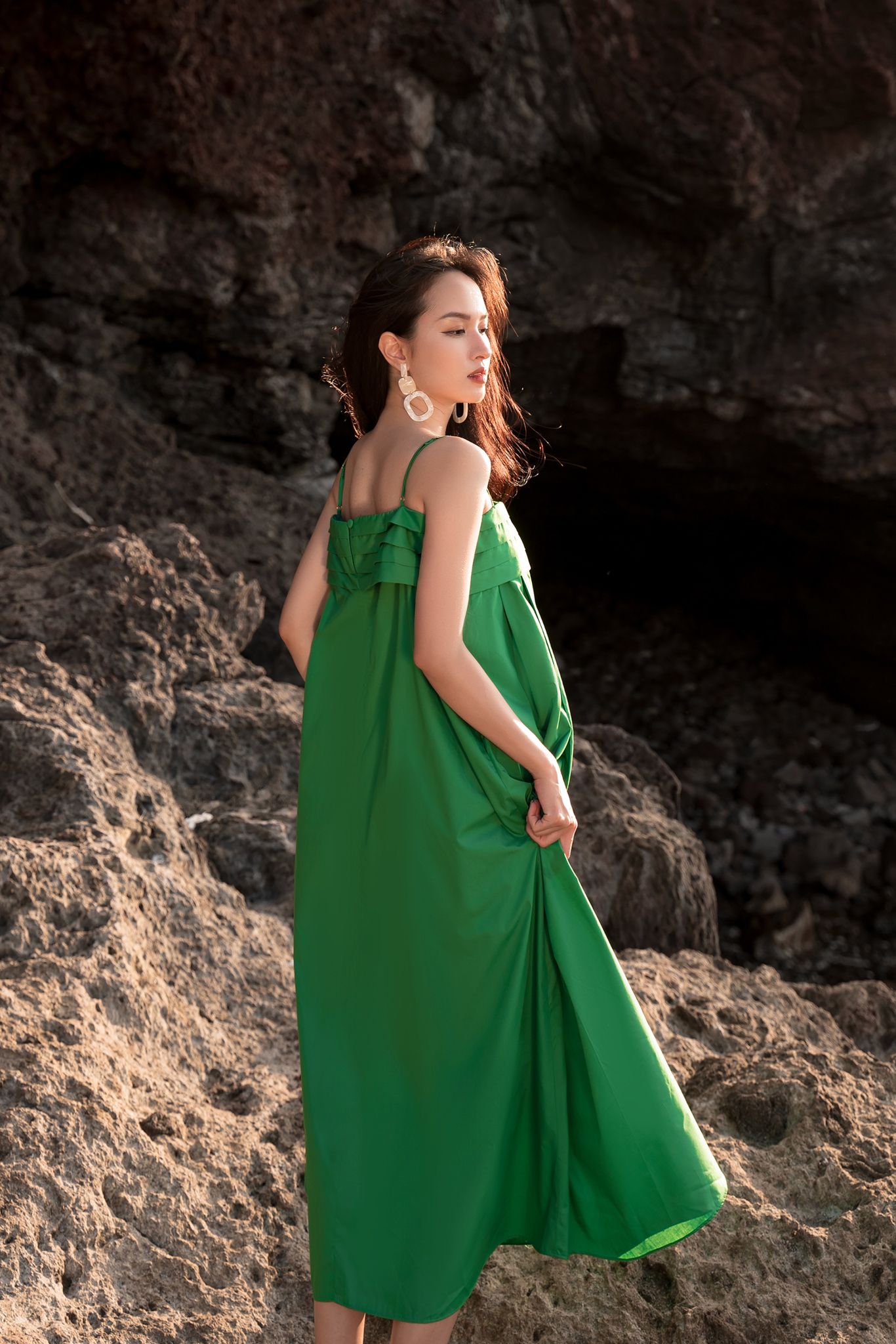 OLV - Đầm Venia Dress in Green