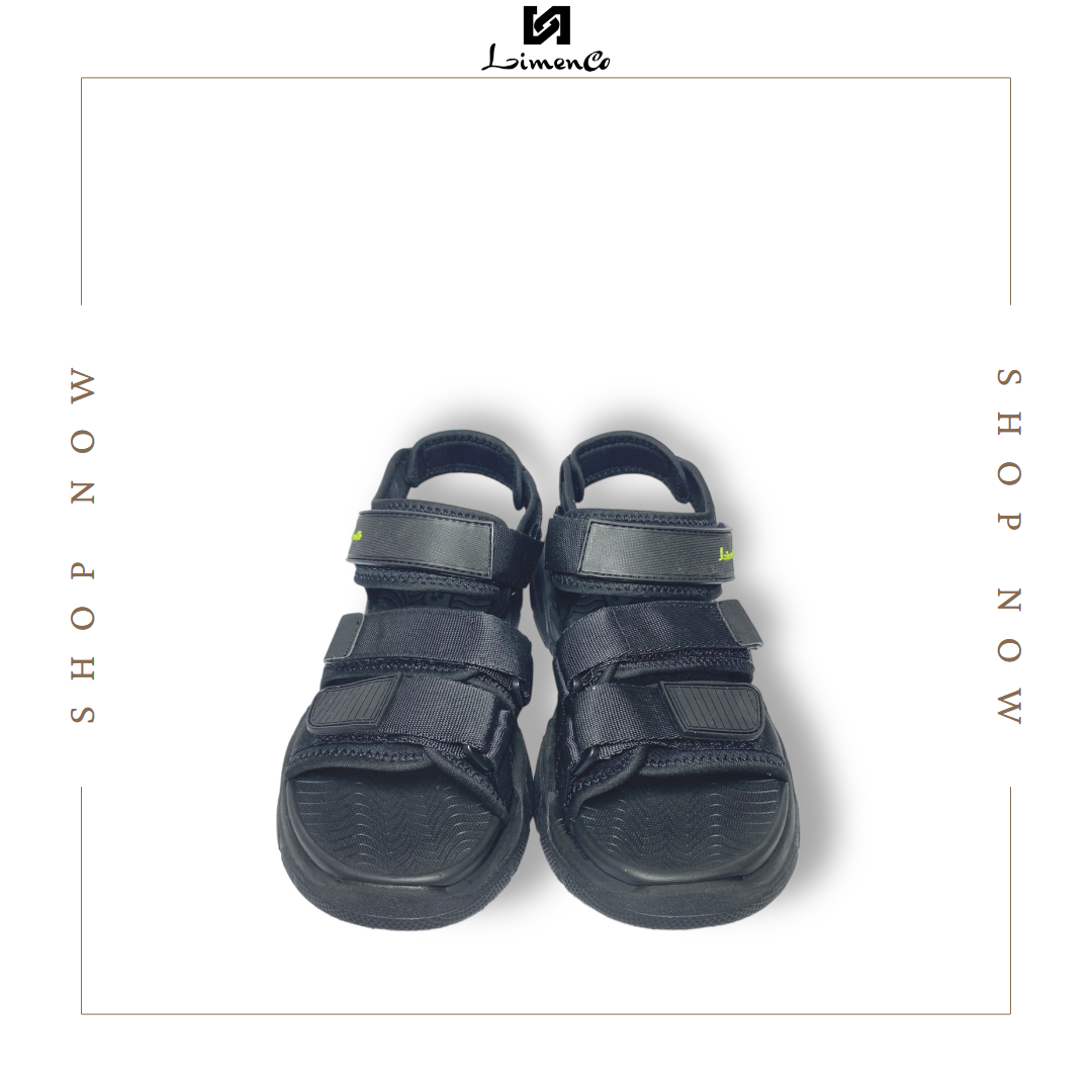 Giày Sandals Nam L2660 Màu Đen, êm nhẹ, thoáng khí, đi học, đi chơi