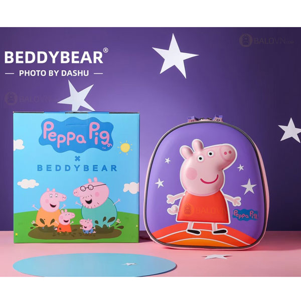 Balo BEDDY BEAR Cho Bé Từ 2 Tuổi học Mẫu giáo Mầm non (Thiết Kế Dây Cài Chống Thất Lạc)