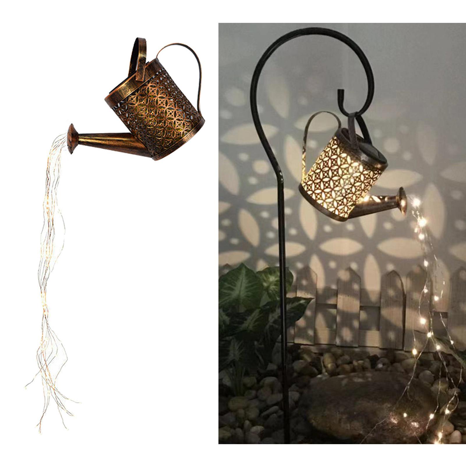 Solar Water Can Lights IP55 Waterproof Solar Garden Light
