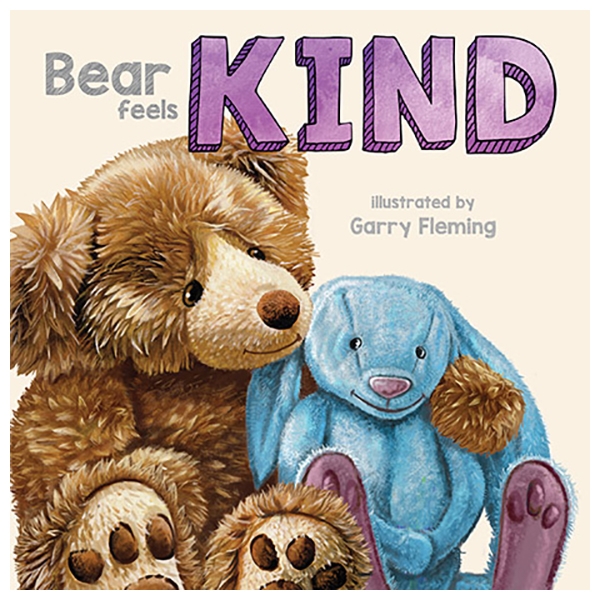 3 Pack of 3D Board Books - Bear Feels