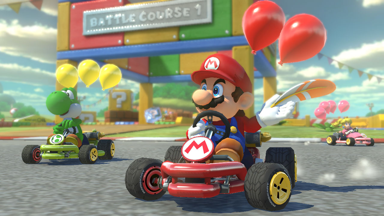 Đĩa game Mario Kart 8 Deluxe cho máy Switch