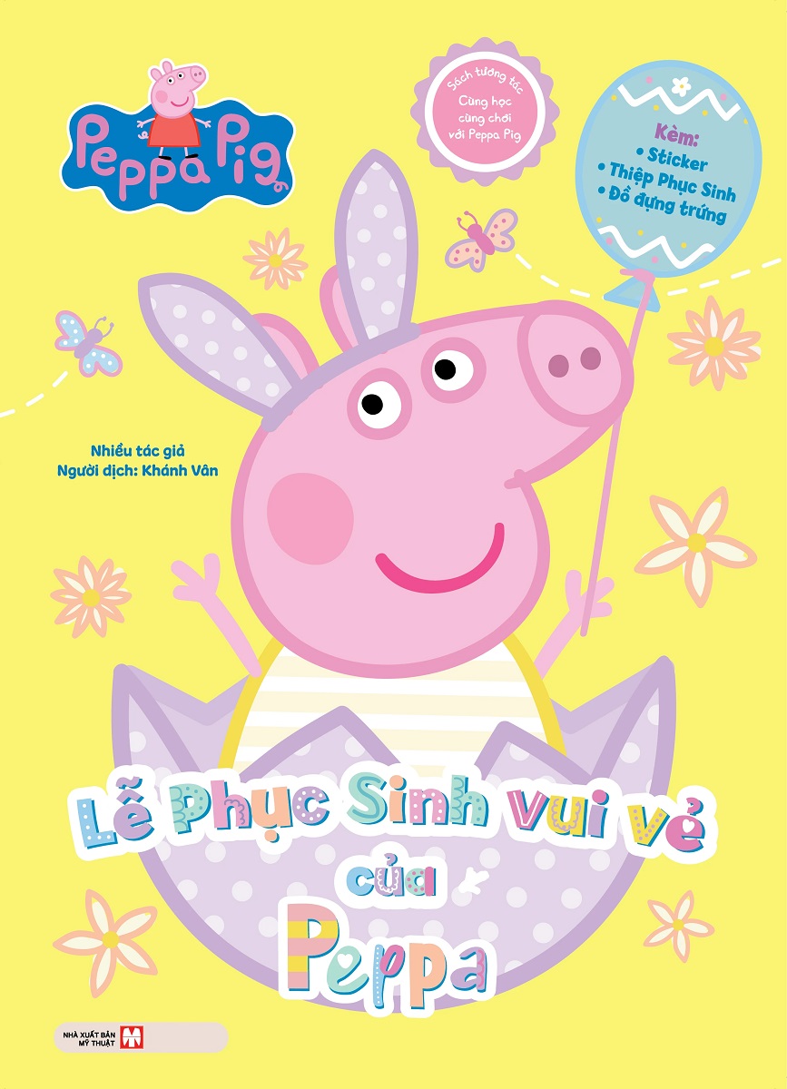 Sách Tương Tác - Cùng Học Cùng Chơi Với Peppa Pig: Lễ Phục Sinh Vui Vẻ Của Peppa