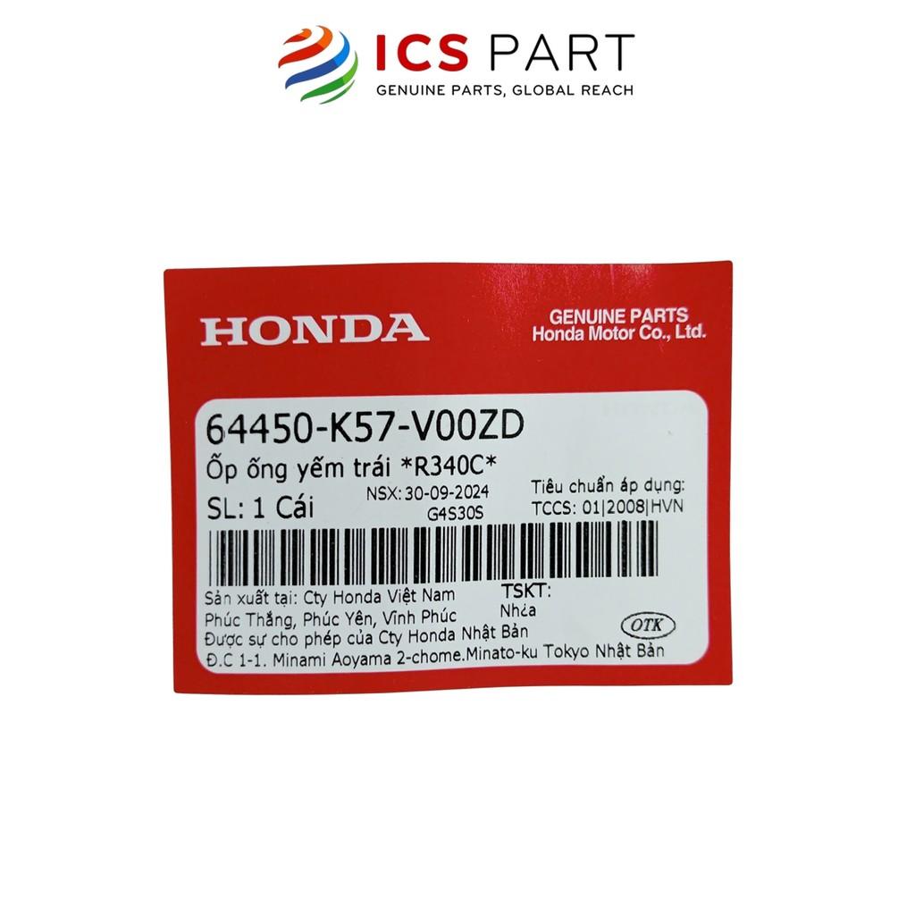 Ốp ống yếm trái *R340C* HONDA Wave Blade (64450K57V00ZD)
