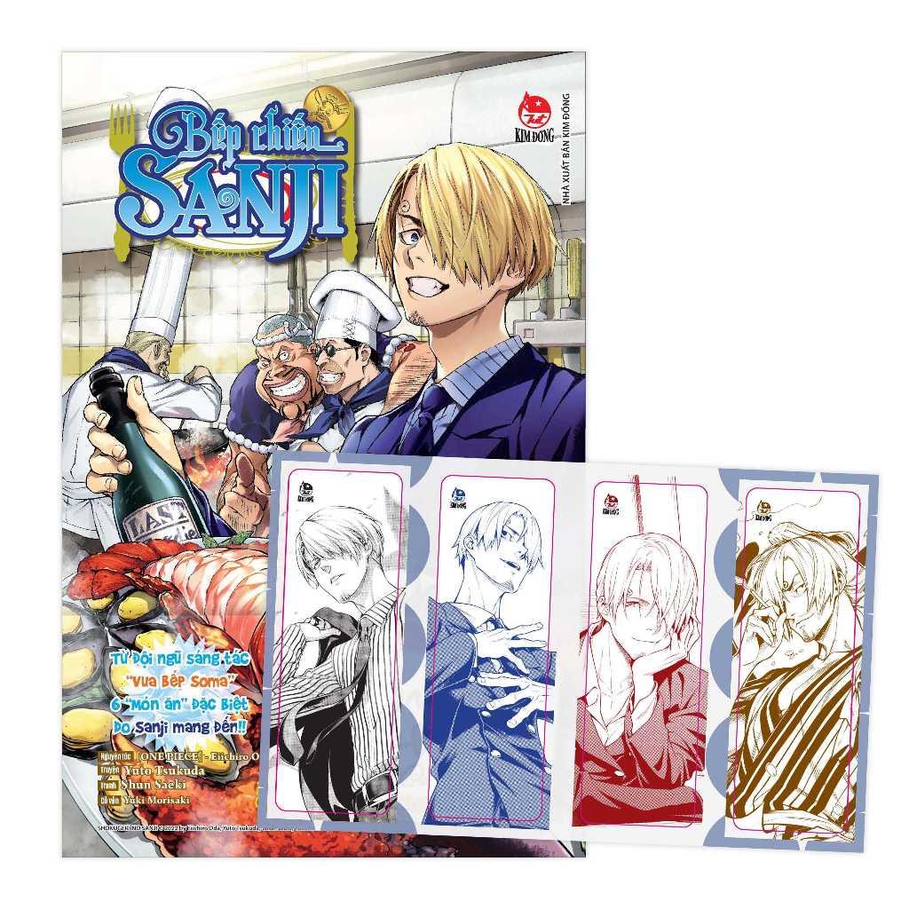 Truyện - One Piece Bếp Chiến Sanji [Tặng Kèm Obi + Set Bookmark]