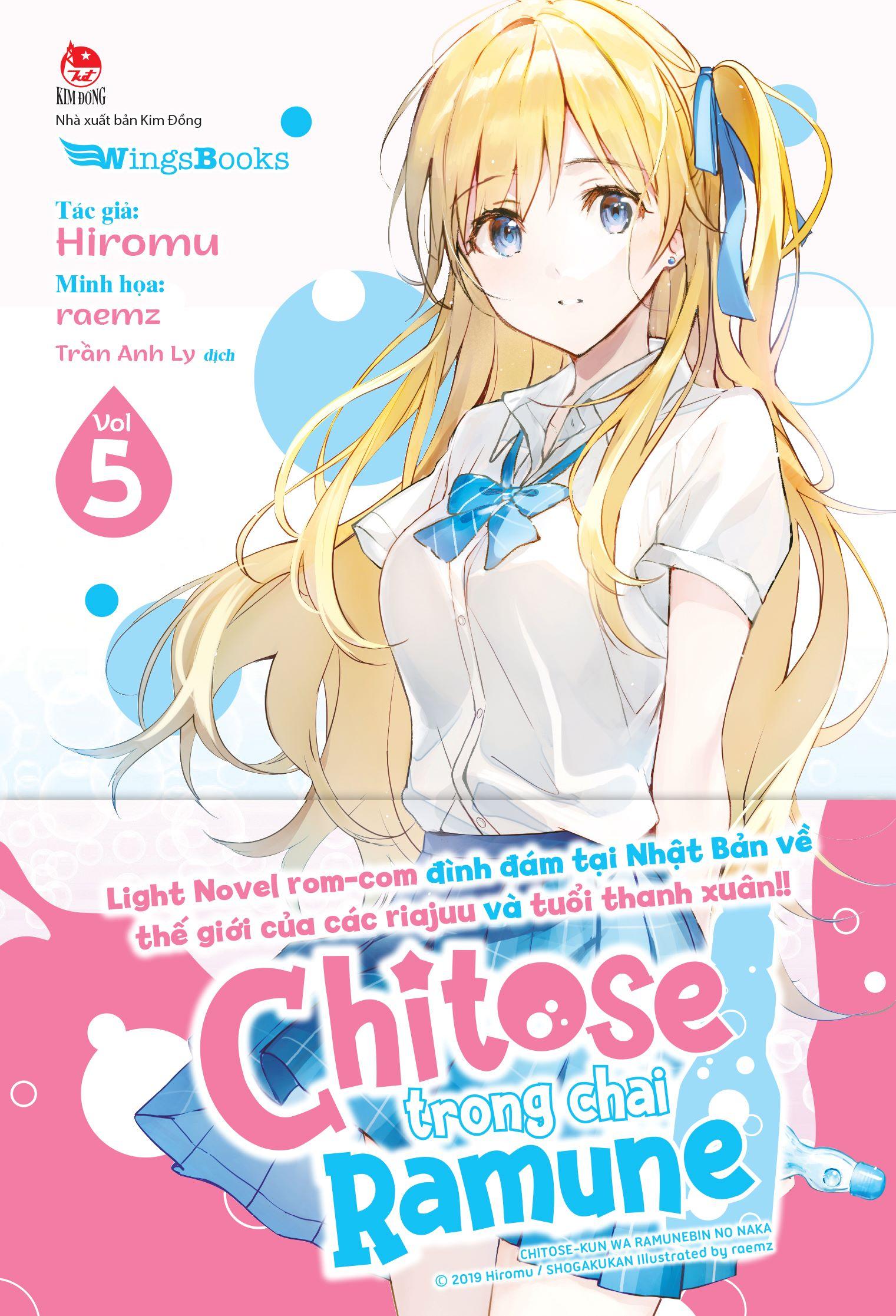 Chitose Trong Chai Ramune - Tập 5 - Bản Giới Hạn - Tặng Kèm Bìa Áo Limited + Card 2 Lớp Có Chân Đế + Poster