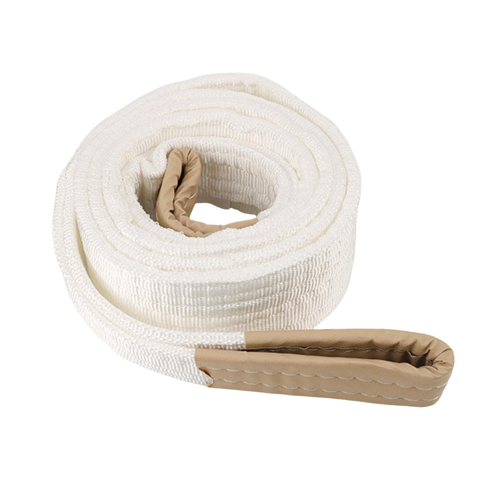 Heavy Duty Lifting Tow Strap Towing Rope High Strength Woven