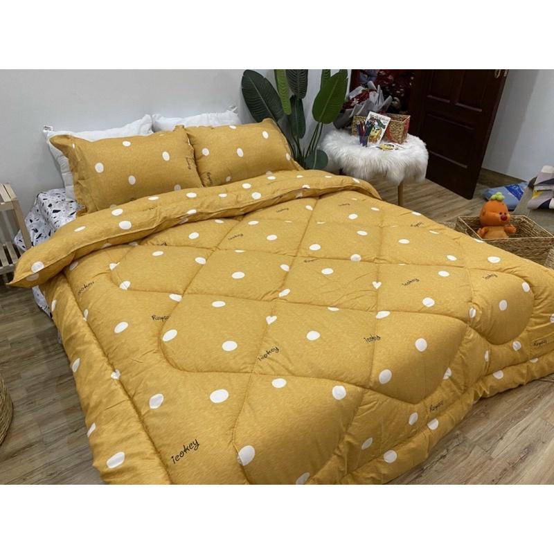 Bộ cotton poly trần phao, vải mềm mát.
