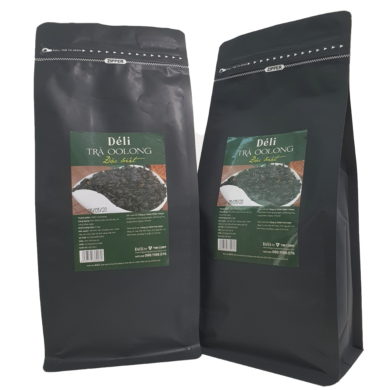 Trà Oolong Đặc biệt Déli túi 500g