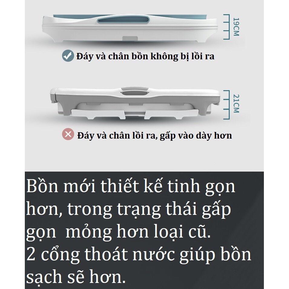 Bồn tắm gấp gọn cho người lớn cao cấp , dùng cho cả gia đình