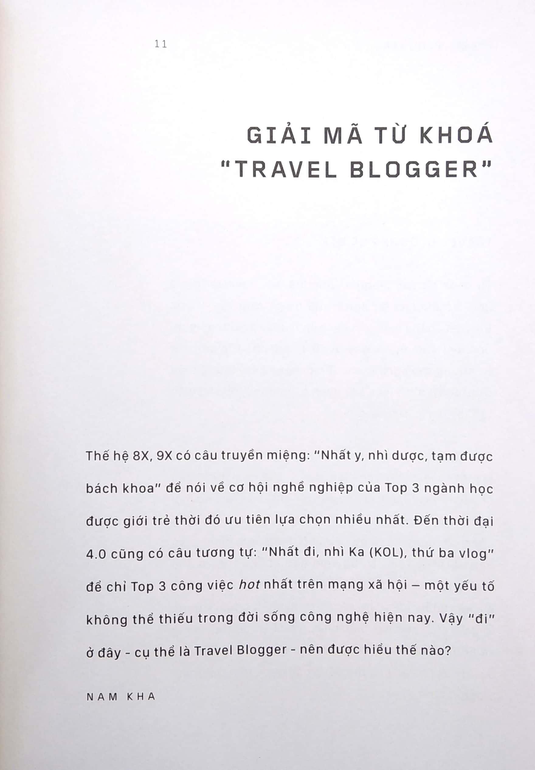 Travel Blogger - Vén Màn Hậu Trường Của Những Bước Chân 4.0