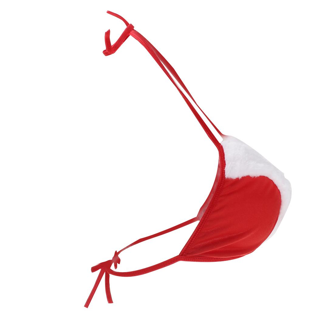 Womens Bunny Lingerie Christmas Santa Cospaly Babydoll Underwear Sleepwear