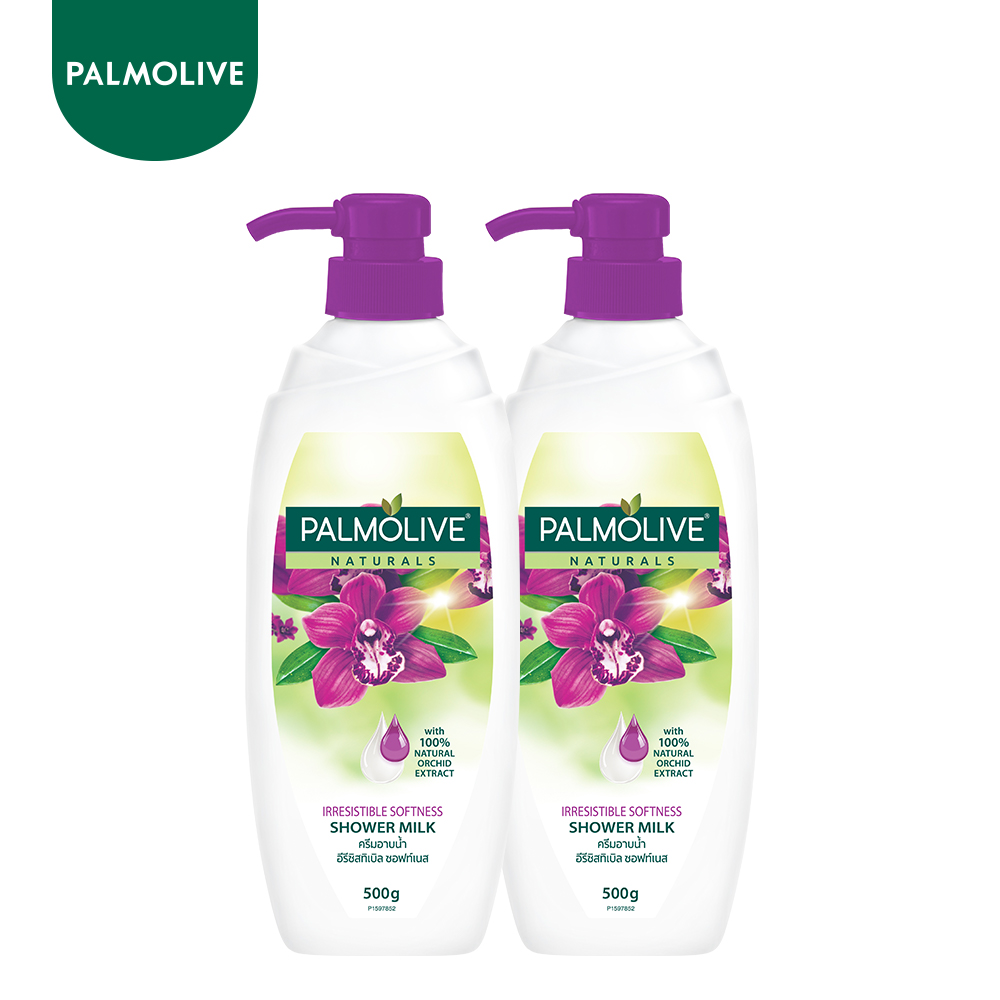 Bộ 2 Sữa tắm Palmolive mịn màng quyến rũ 100% chiết xuất từ phong lan 500g