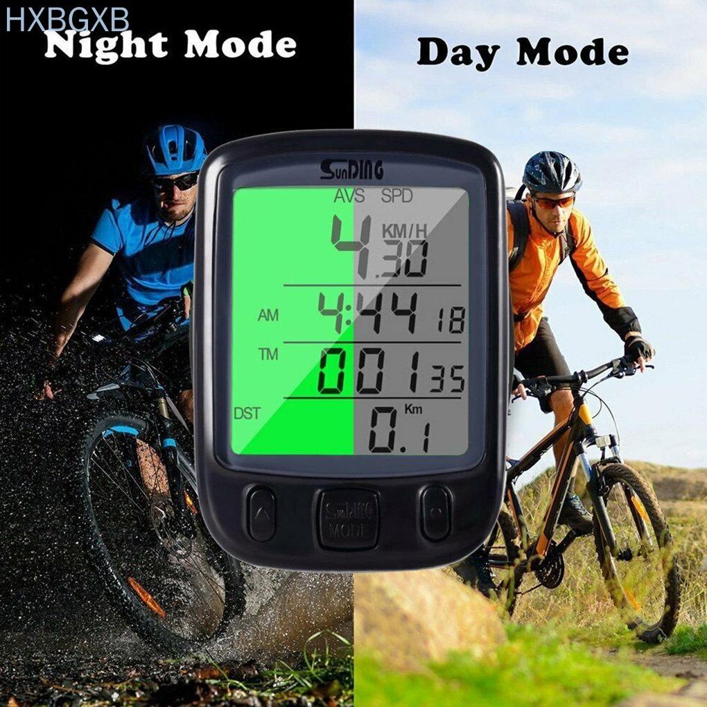 Bike Speedometer Odometer LCD Display Digital Cycling Computer Auto Power Off with Backlit