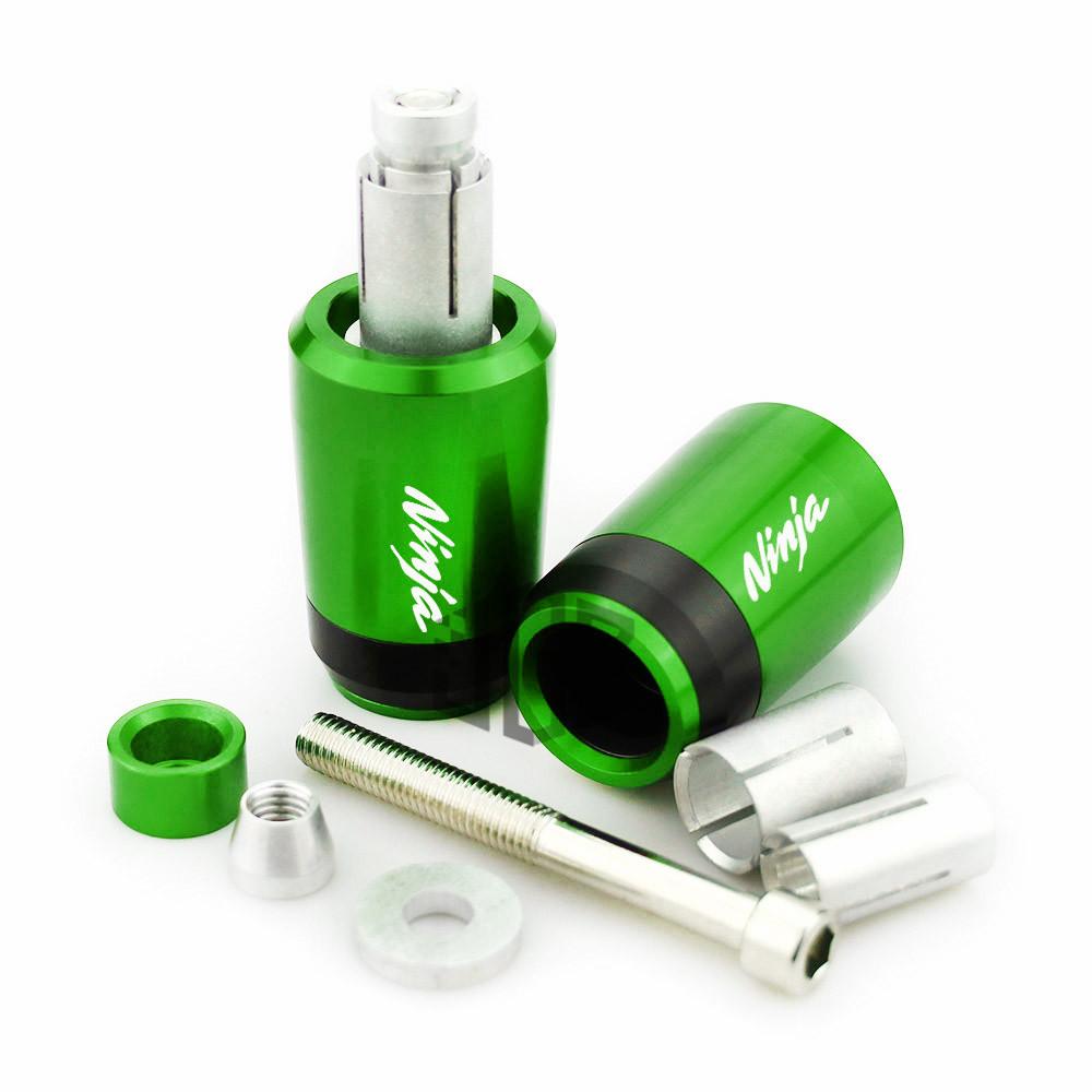 Cặp Phụ Kiện Gắn Tay Lái Xe Mô Tô Kawasaki Ninja 250 300 400 650 2013-2019