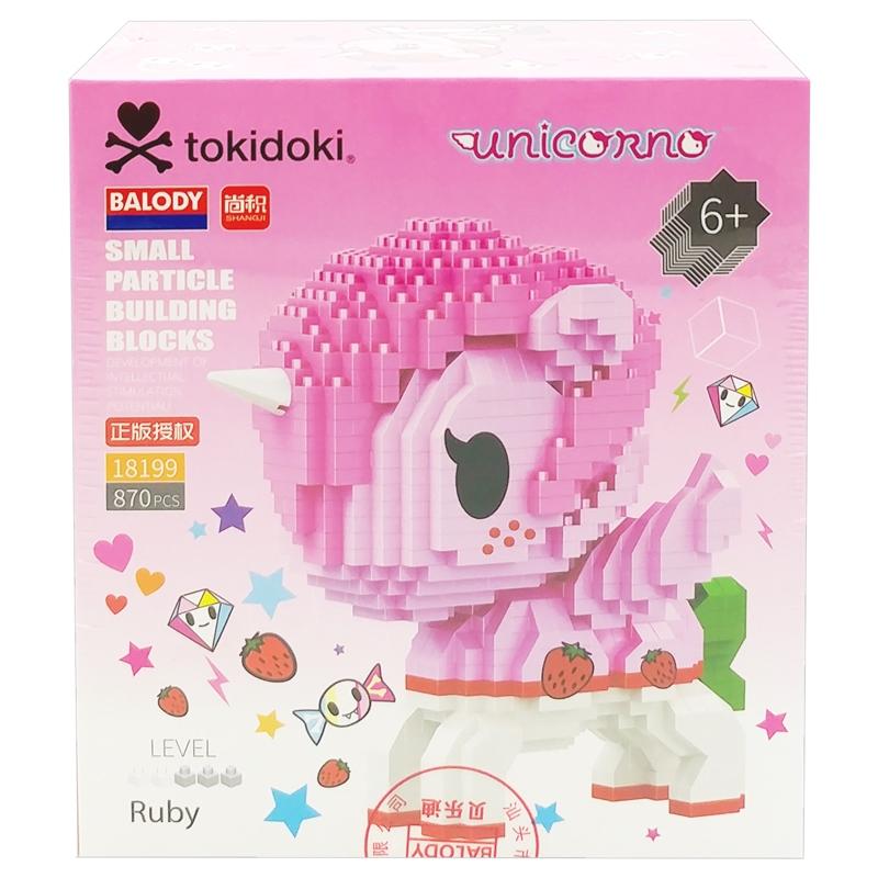 Đồ Chơi Lắp Ráp Kỳ Lân Nhiệm Màu Ruby - Balody 18199