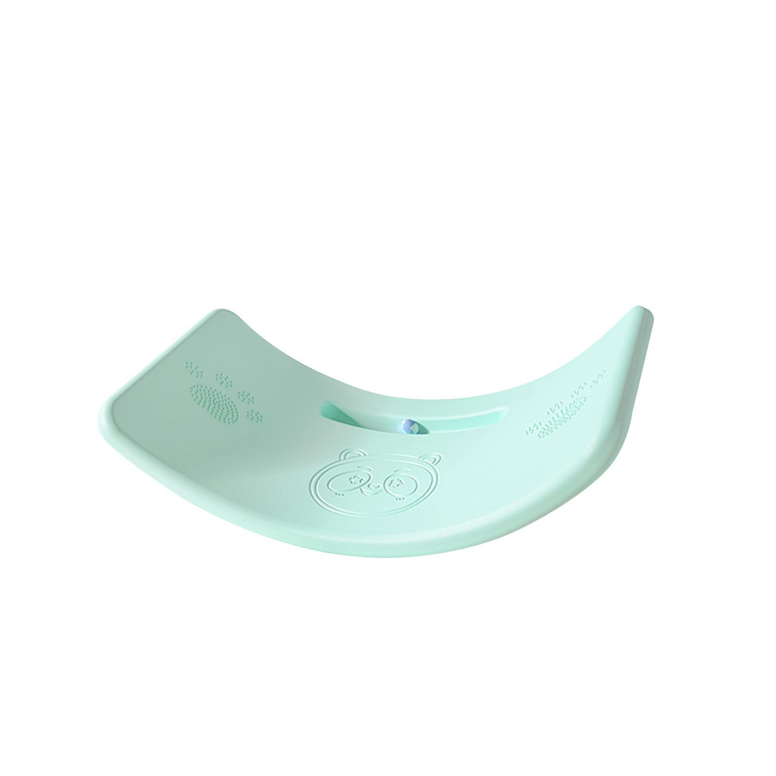 Kids Balance Board Children Wobble Board Indoor Outdoor Games Activity Body Coordination Exercise Equipment 35 Degree Curved Balance Trainer