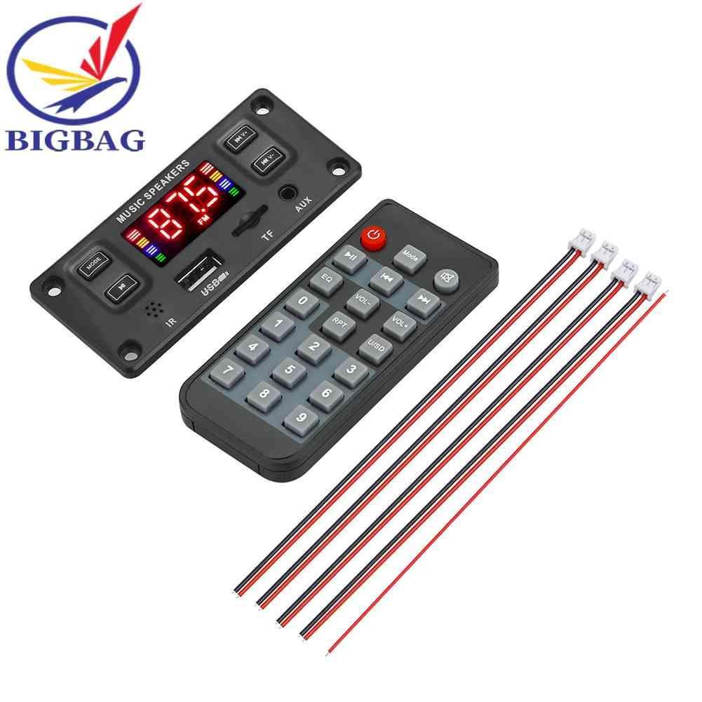 Bảng Mạch Khuếch Đại Âm Thanh 2 X 60W 12V Bluetooth 5.0 120W Chuyên Dụng Cho Xe Hơi