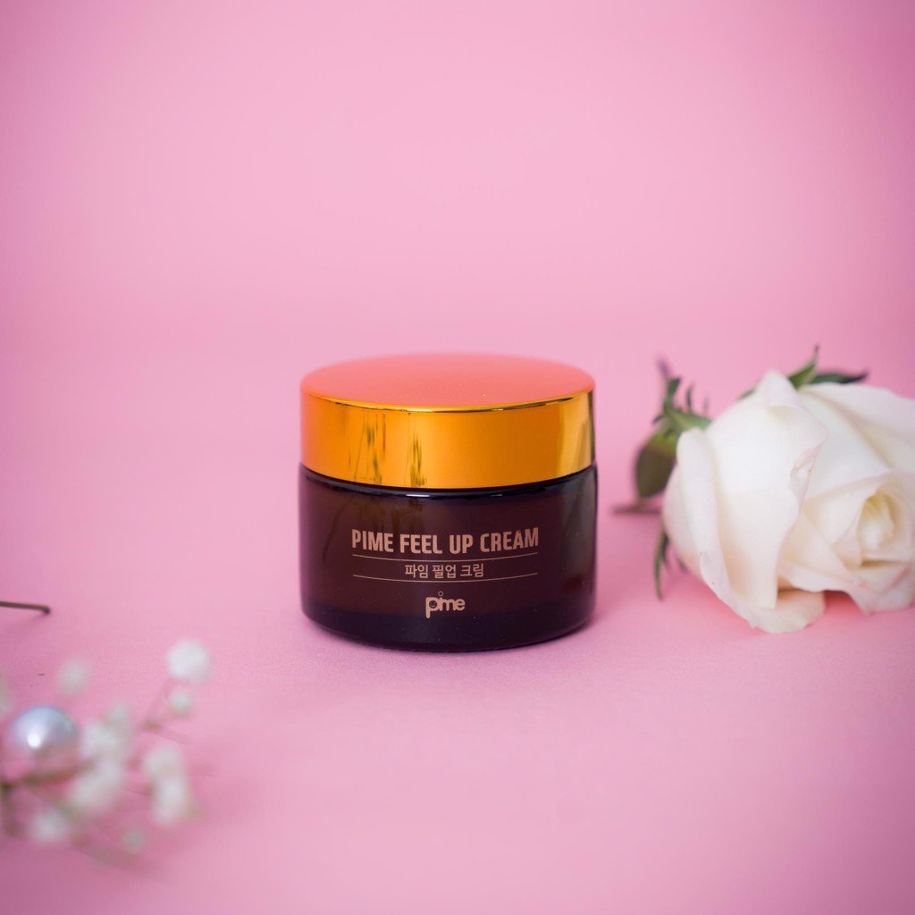 Kem đêm Pime Feel Up cream tái tạo, phục hồi da, mờ nám, trắng da, căng bóng, mờ thâm, nám, thu nhỏ lỗ chân lông 50g