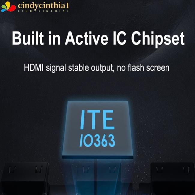 Adapter Chuyển Đổi Usb-C Sang Mini Usb 3.1 Type C Sang Mini Dp Hỗ Trợ 4k 1080p