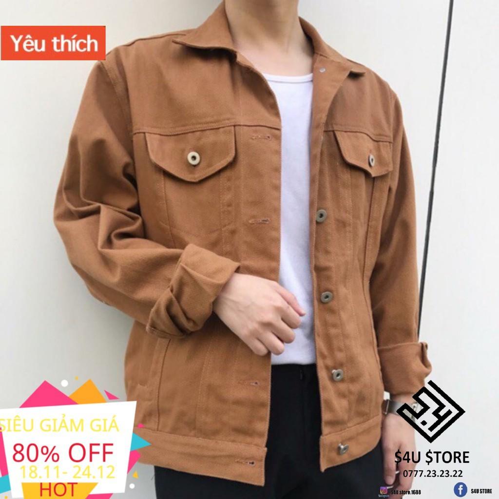 Được Kiểm Hàng Trước Áo jacket kaki nam nữ HÀNG SIÊU CẤP