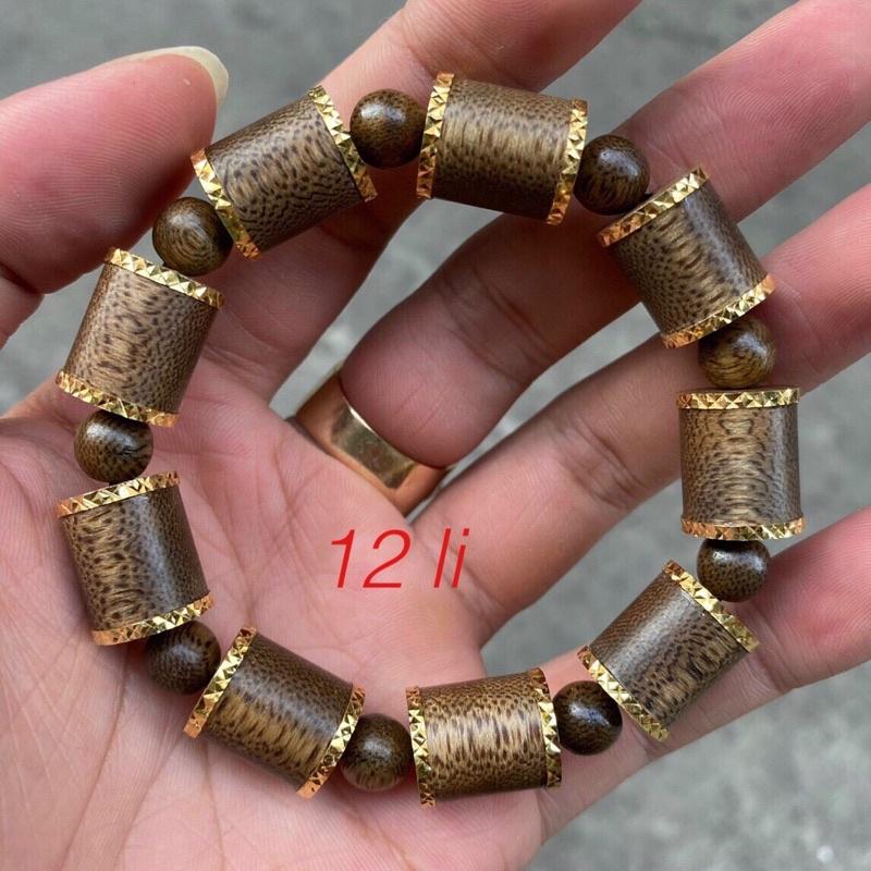 Vòng tay trầm hương tốc tự nhiên