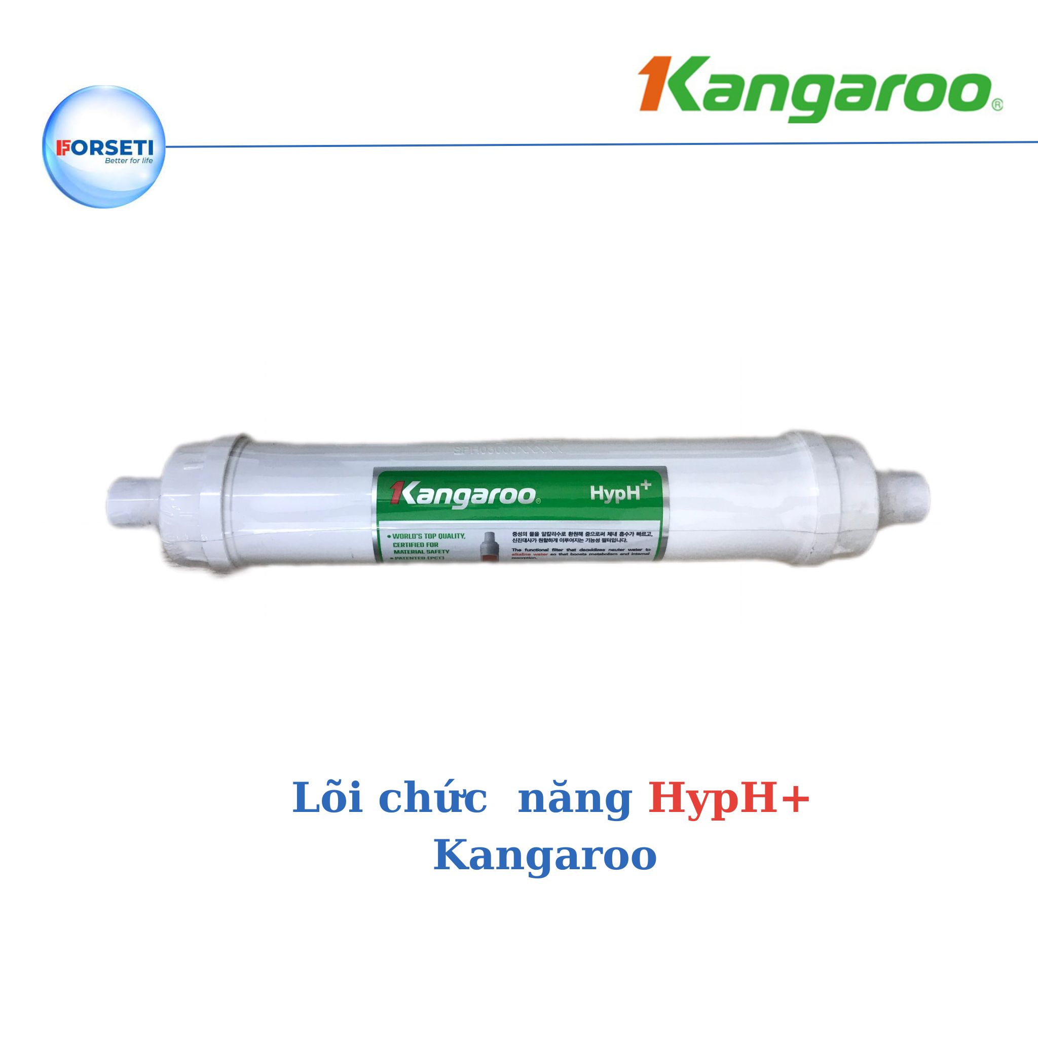 Lõi lọc Kangaroo lõi lọc số 7 - HypH+ dùng cho máy lọc nước Kangaroo Hydrogen - Hàng chính hãng