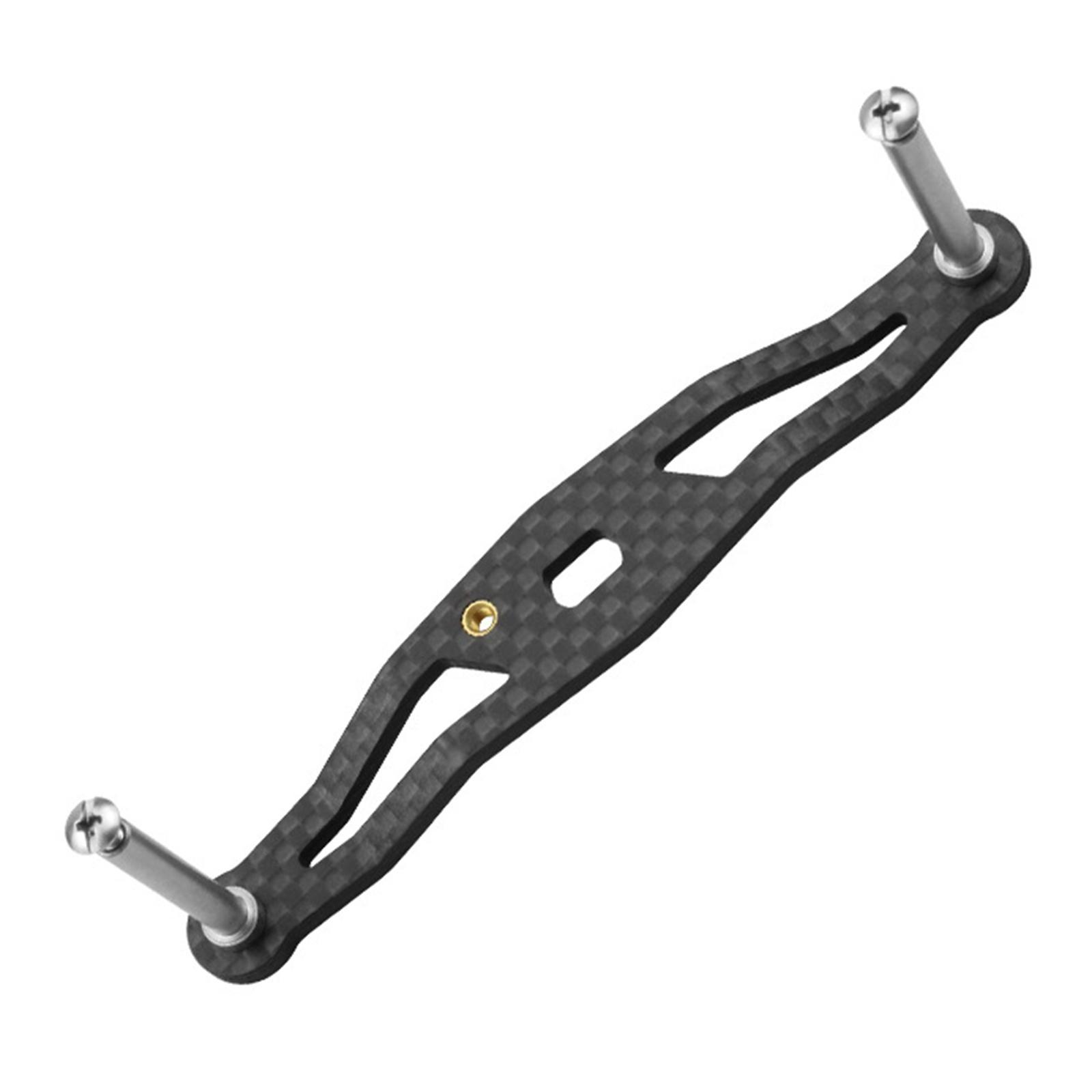 Carbon Baitcasting Reel Handle Left Right Handle Crank Accessory for Casting Reel